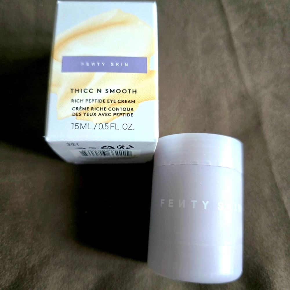 NEW! Fenty Skin Thicc N Smooth Rich Peptide Eye Cream 15 ml - Picture 2 of 8